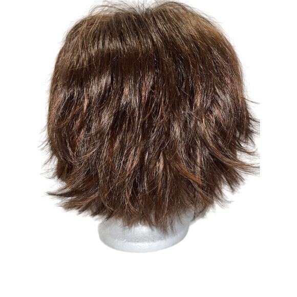 ARIA Wig by TRESSALLURE, Sheer Plum Basic Cool Comfort Cap Chic and Messy 3 - Picture 10 of 12